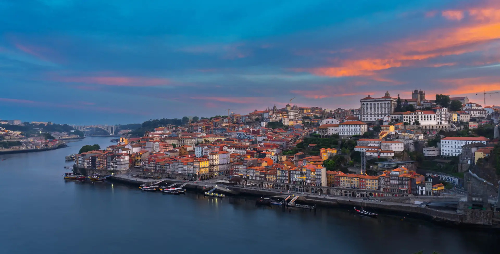 Porto Skyline at Sunrise